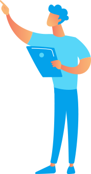 Contact section decoration